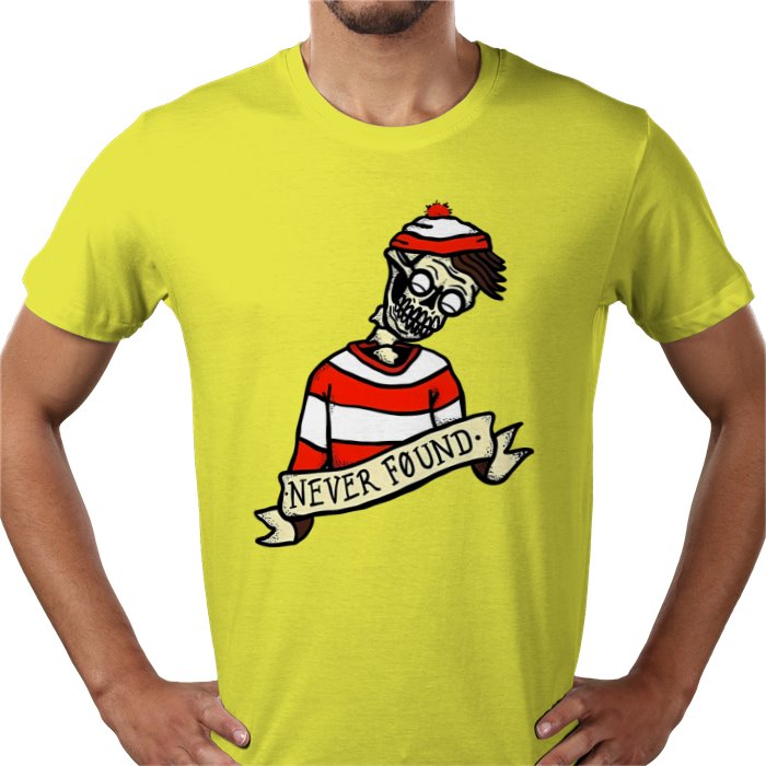 Wheres Wally - Never Found T-shirt