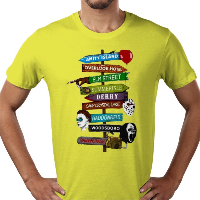Horror Signs T Shirt