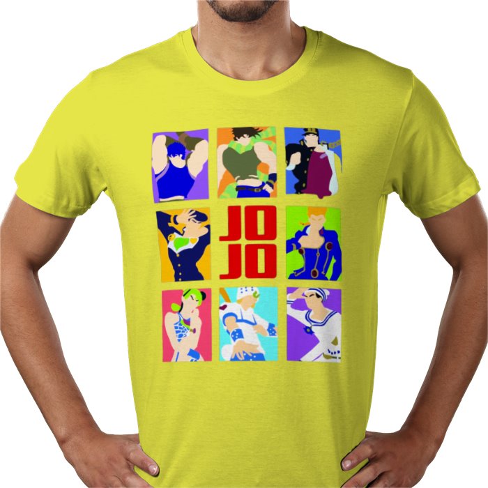JoJo's Bizarre Adventure - Box Collage T-Shirt