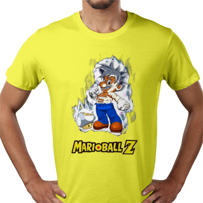 Super Mario x Dragonball Z - Ultra Instinct Mario T-shirt