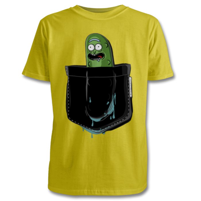 Rick & Morty - Pickle Rick Pocket T-shirt