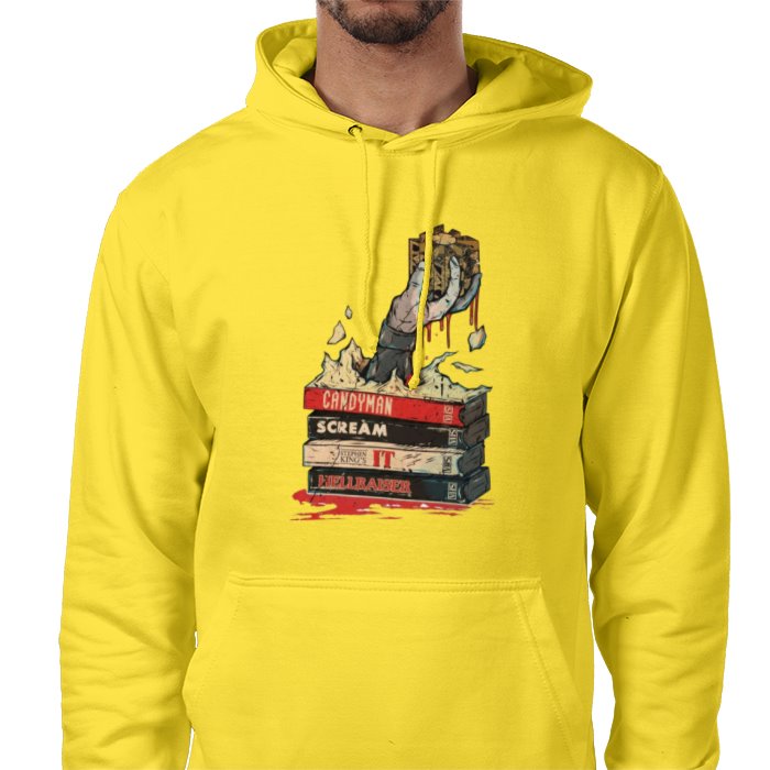 VHS Horror Tapes - Hellraiser Edition Pocket Hoodie