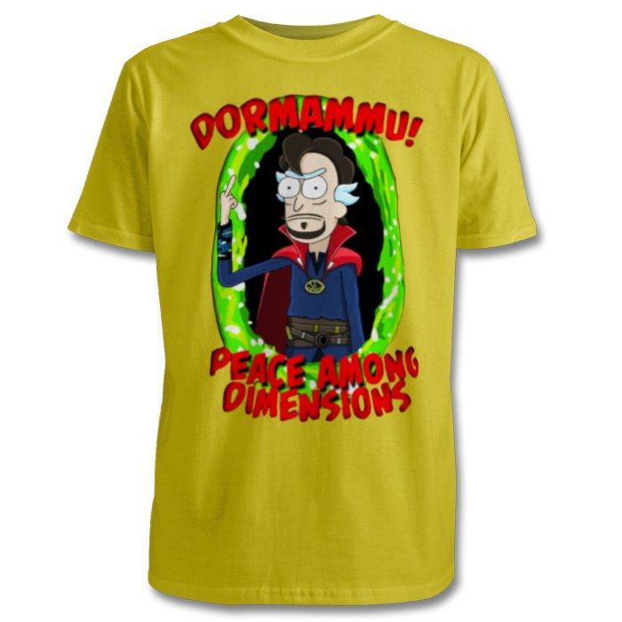 Rick & Morty & Dr Strange - Rick Strange T-shirt