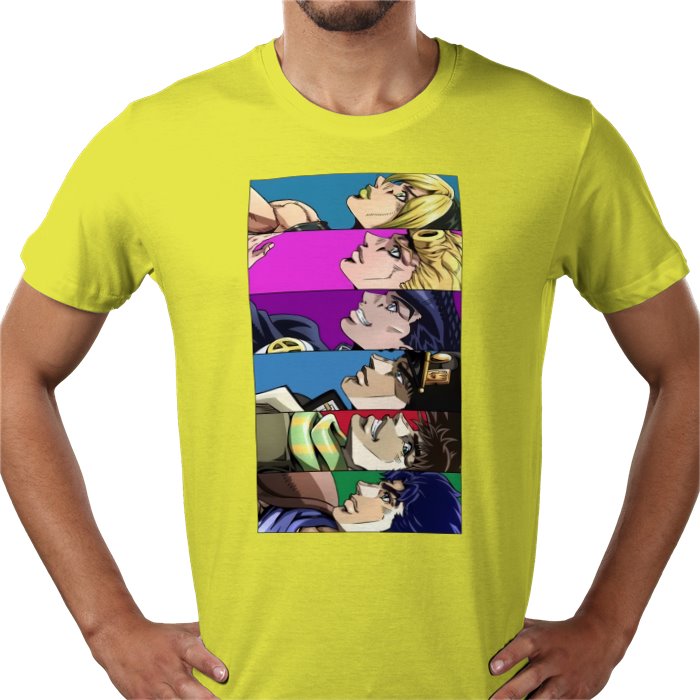 JoJo's Bizarre Adventure - Side Collage T-Shirt