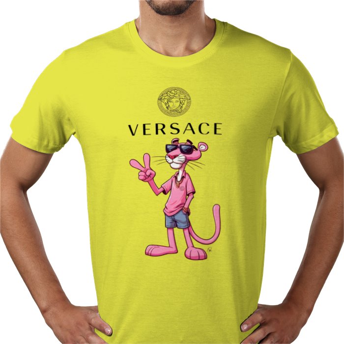Pink Panther x Versace Parody T-Shirt