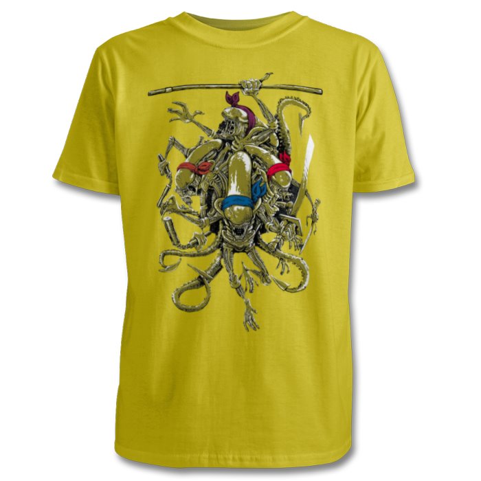 Aliens & Teenage Mutant Ninja Turtles - Teenage Mutant Xenomorph Ninja's T-shirt