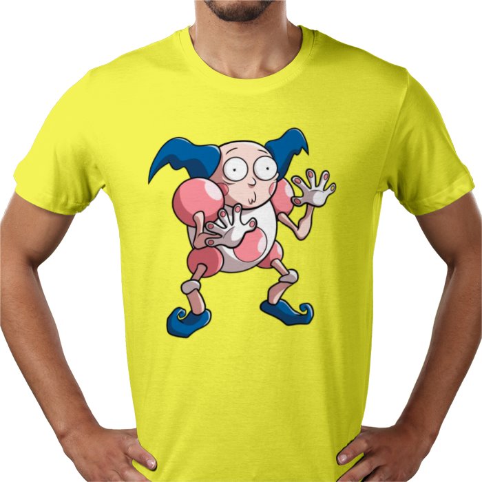 Rick & Morty & Pokémon - Mr Mime T-shirt