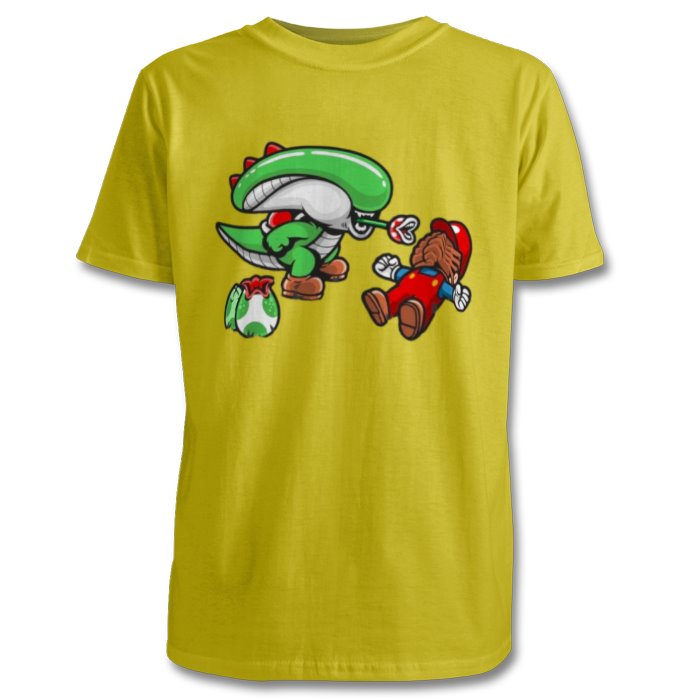 Super Mario Bro's & Alien - Xenomorph Bro's T-shirt