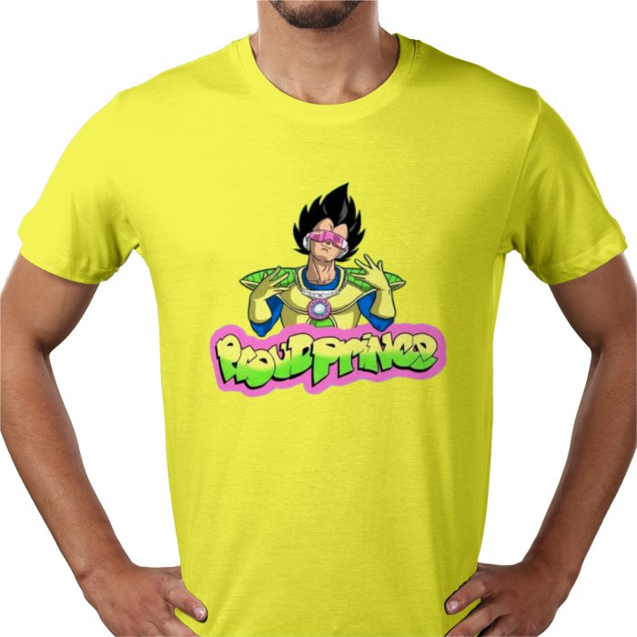 Dragonball Z & The Fresh Prince Of Bel Air - Proud Prince T-shirt