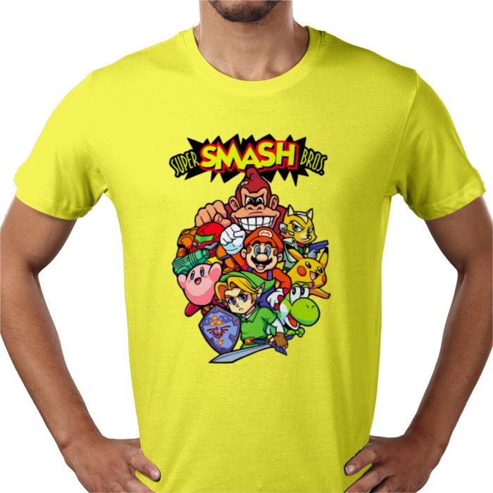 Super Smash Bros - Collage T-shirt