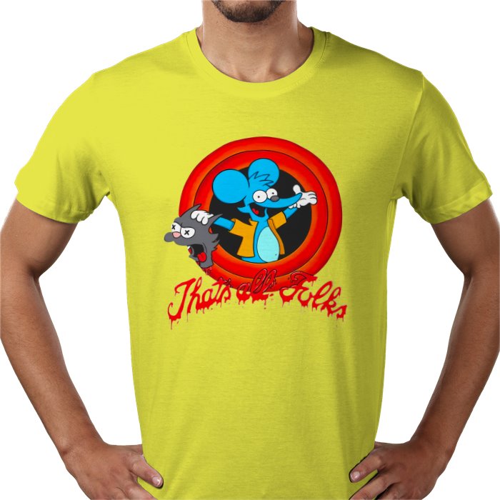 The Simpsons x Looney Tunes — Itchy & Scratchy T-Shirt