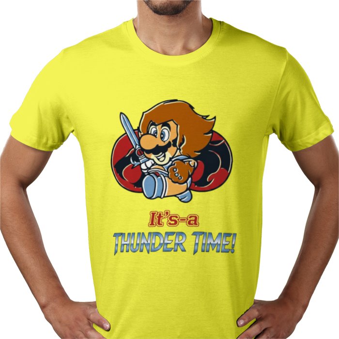 Super Mario x Thundercats - It's-a Thunder Time! T-shirt