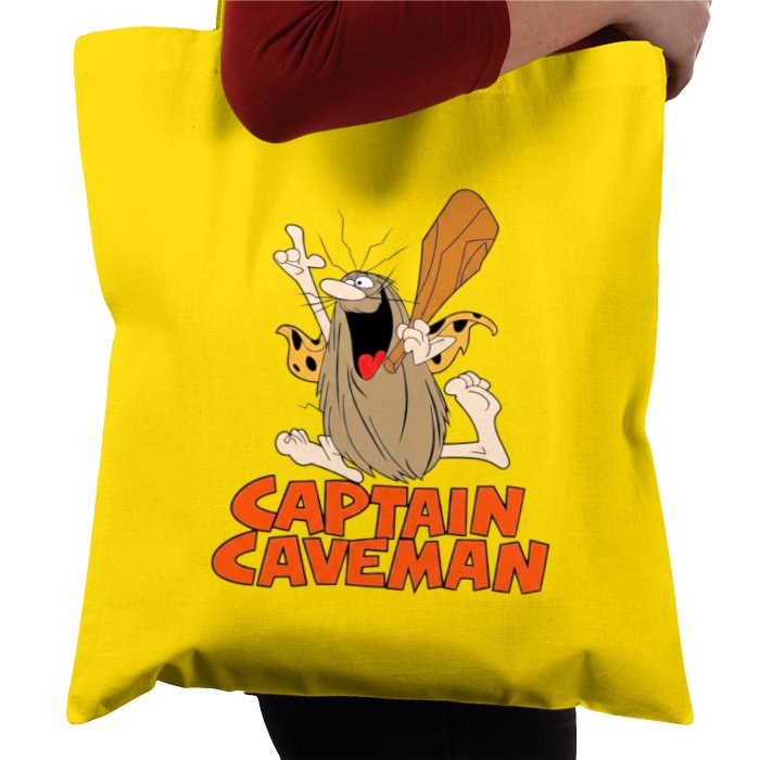 Captain Caveman - Theme Tote Bag