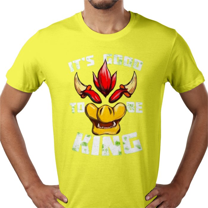 Super Mario Bro's - Its Good To Be King T-shirt