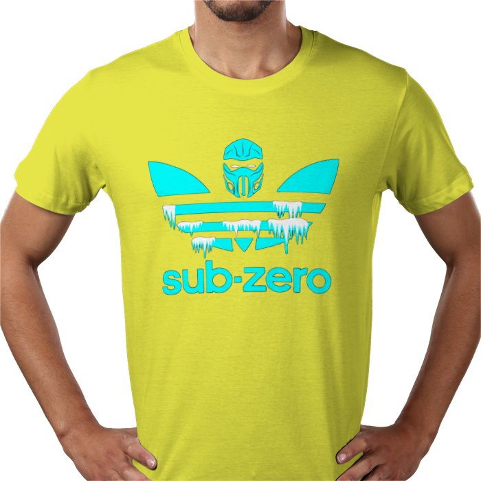 Mortal Kombat x Adidas — Sub-Zero Theme T-Shirt