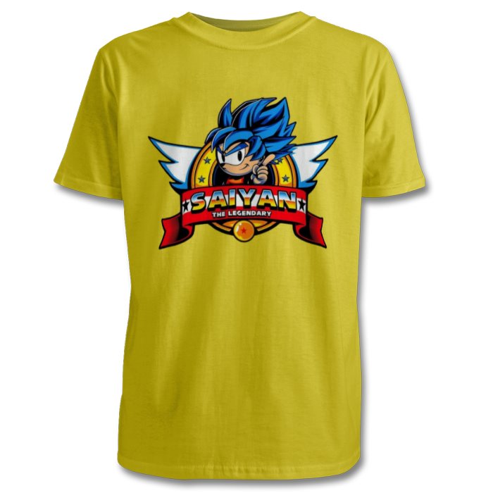 Sonic & Dragonball Z - Sonic The Saiyan T-shirt