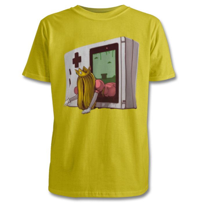 Nintendo Game Boy & Super Mario Bro's & The Ring - Princess Samara T-shirt