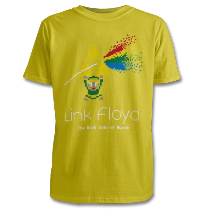 The Legend Of Zelda & Pink Floyd - Link Floyd T-shirt