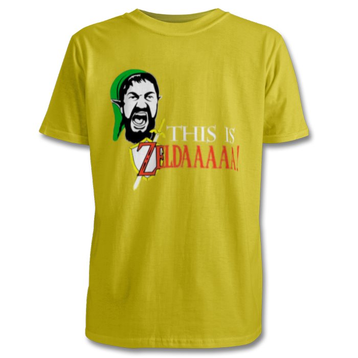 The Legend Of Zelda & Gladiator - This Is Zelda T-shirt