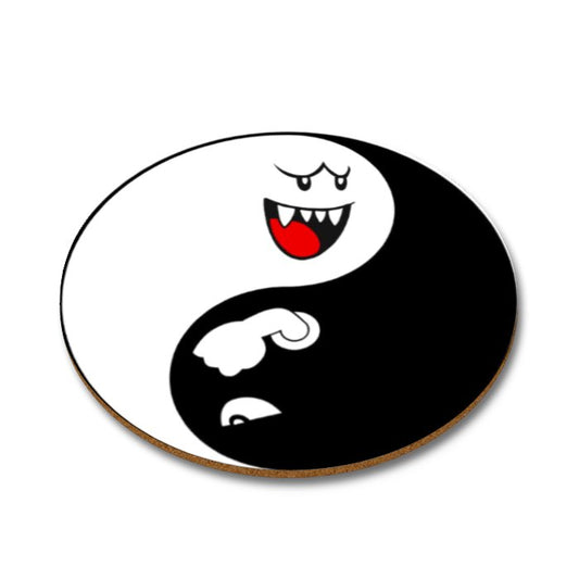Super Mario Bro's - Ying Yang Round Coasters